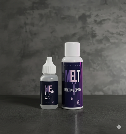 Glue + Melting Spray